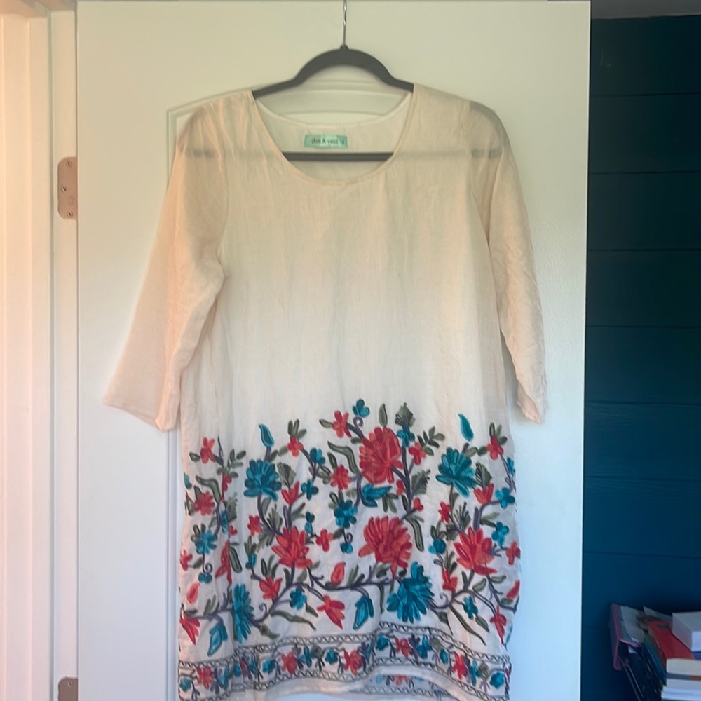 Embroidered tunic